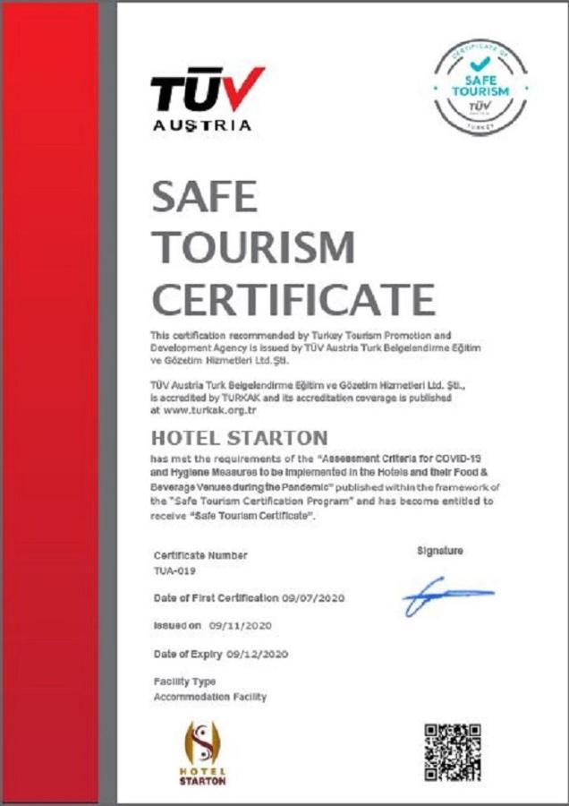 Starton Hotel Ankara Eksteriør bilde